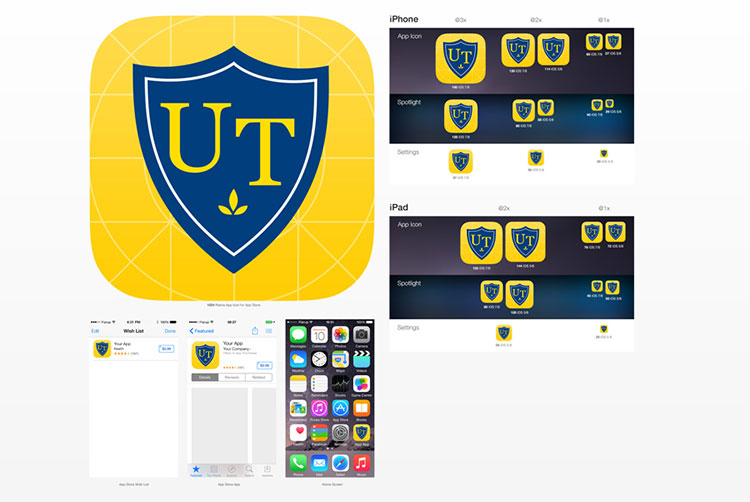 UT iOS Application Icon
