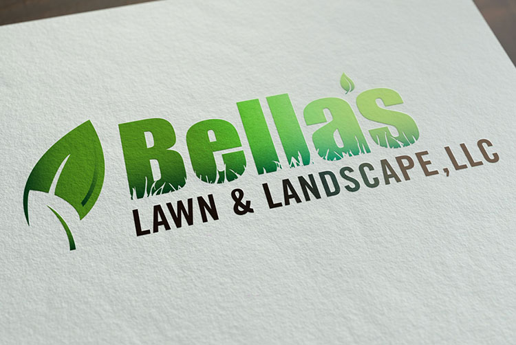 Bella's Lawn & Lawndscape Logo