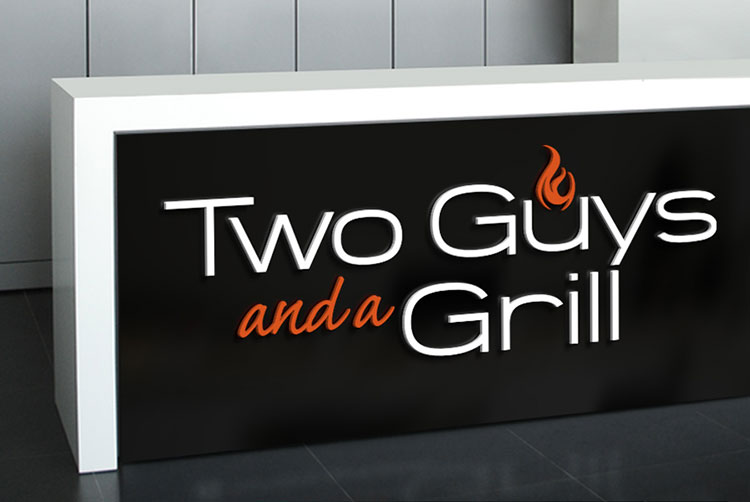 Two Guys and a Grill Logo